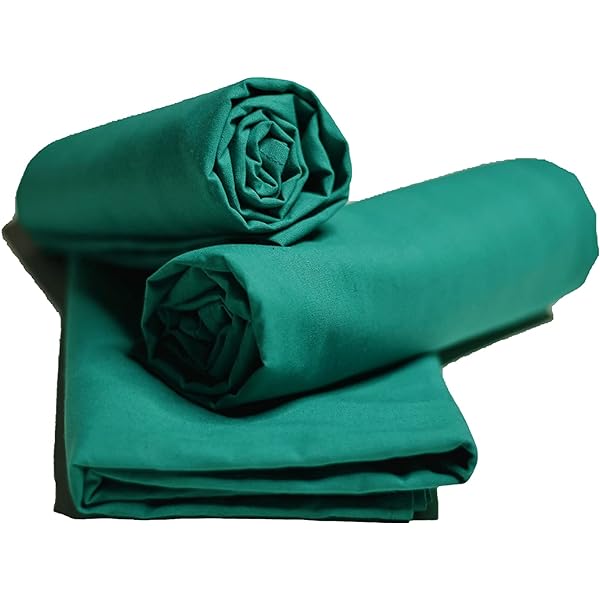 757516 GREEN FABRIC 58INCH