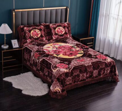 Shahzadi 4‑PC Bridal Bedding Set