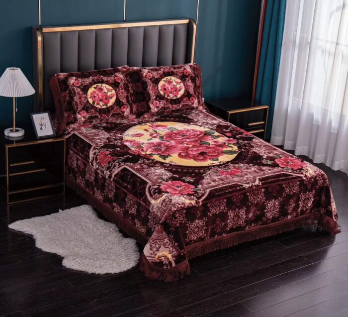 Shahzadi 4‑PC Bridal Bedding Set