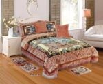 luxurious Afreen 10‑Piece Wedding Bedding Set