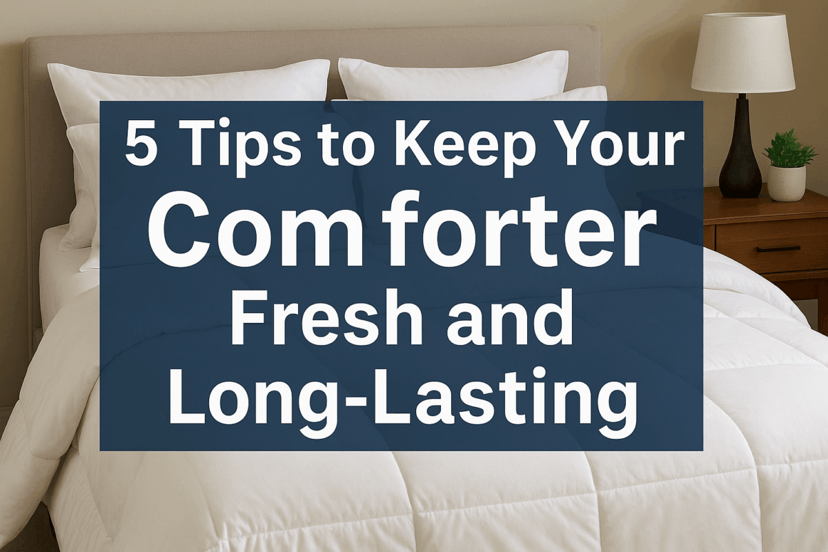 5 Tips to Keep Your Comforter Fresh and Long-Lasting-Karishma